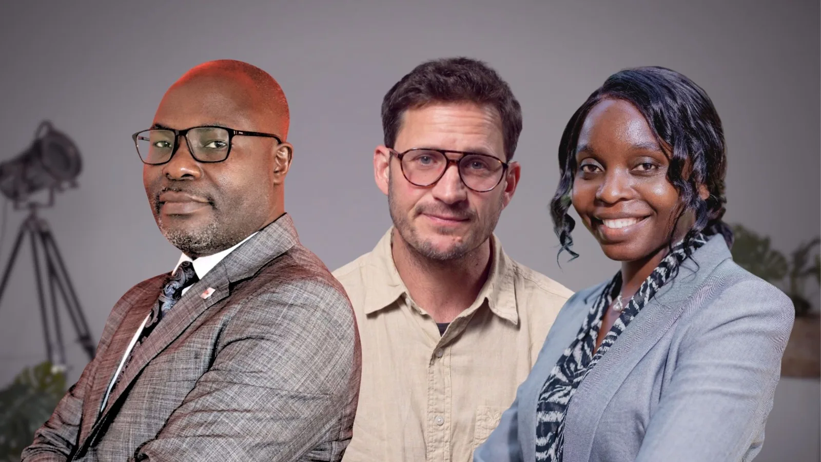 From left: Noel Zigowa of ICAM, Ohad Shachar of GCX and Kelline Christabel Kondowe of the Malawi Stock Exchange